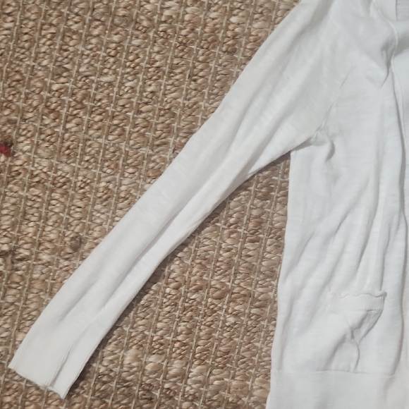 SO Women's Cream Button-Up Cardigan - Picture 6 of 9